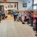 Vystúpenie detí zo škôlky v Hornom Srní pri príležitosti mesiacia úcty k starším