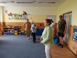 Návšteva škôlky v Hornom Srní jún 2024