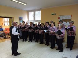 Návšteva speváckej skupiny dôchodcov "Stankovčanka"
